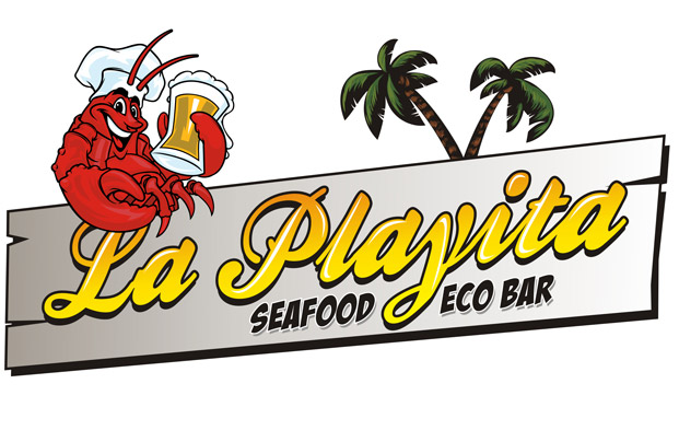 Bar La Playita - Diseño grafico de logotipo