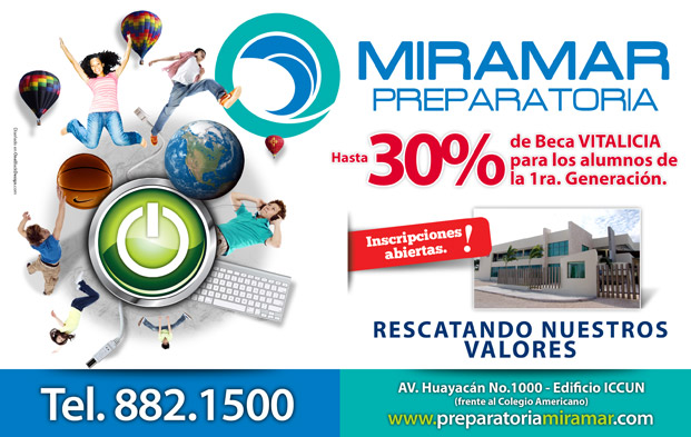 Imagen publicitaria para Preparatoria Miramar Cancun