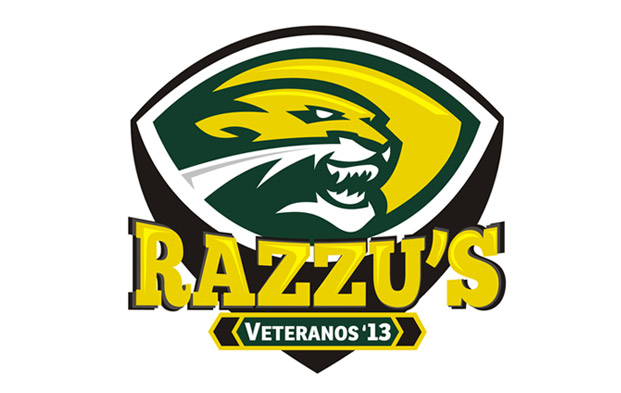 Concepto y diseño grafico de logotipo para equipo de futbol americano - Razzu's
