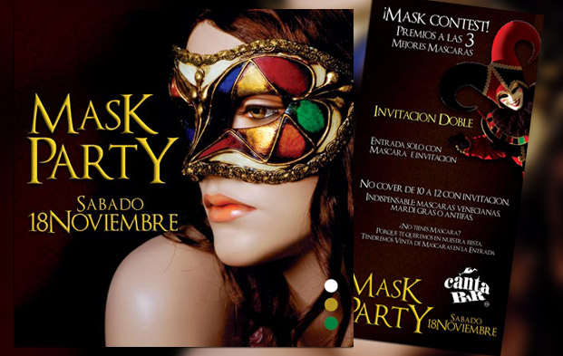 Red Bull Parties at Cancun - Mask Party en Cancun