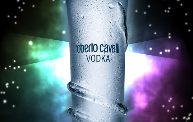 Invitacion para presentacion de Roberto Cavalli Vodka en Cancun