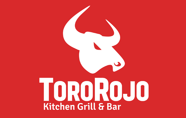 Concepto y diseño grafico de logotipo para restaurantes en Cancun - Toro Rojo, #ToroRojoMX