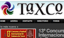 Taxco Pueblo Magico - Diseño de portal para Internet